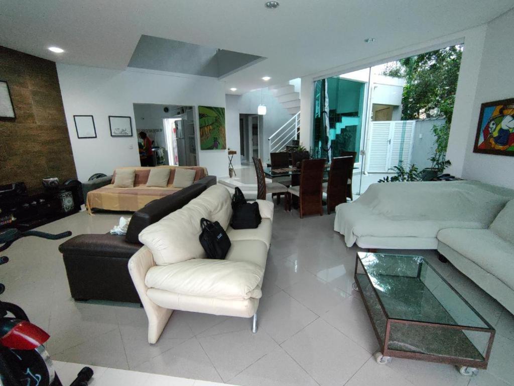 Casa Linda E Espacosa Com Piscina No Guarujá Exterior foto