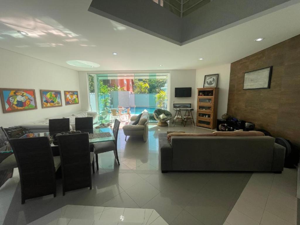 Casa Linda E Espacosa Com Piscina No Guarujá Exterior foto